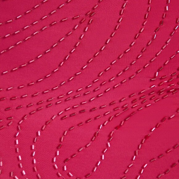 Embellished asymmetrical crop and skirt set - Picture 6 of 8